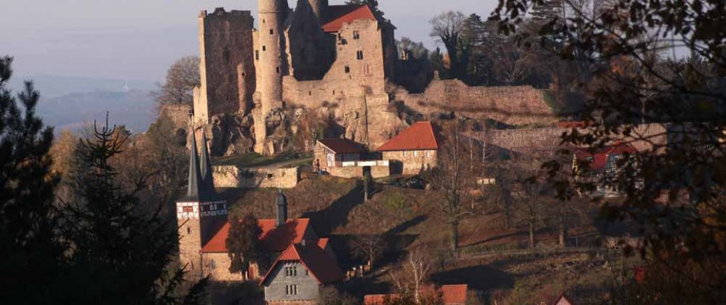 Burg Hanstein in Thüringen